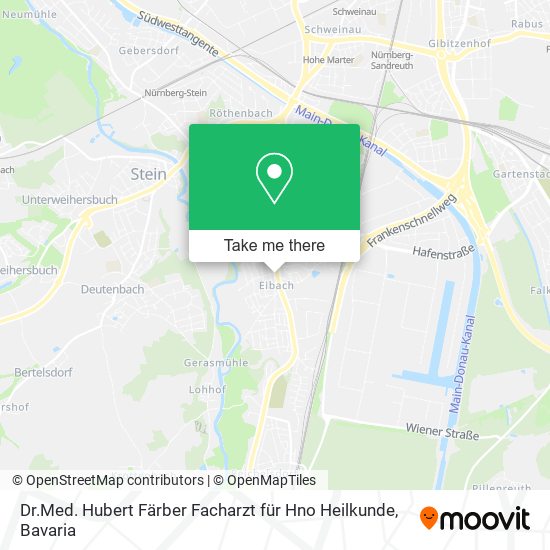 Dr.Med. Hubert Färber Facharzt für Hno Heilkunde map