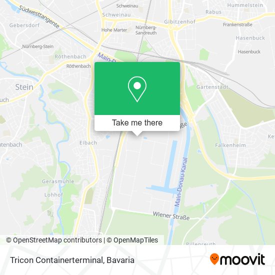 Tricon Containerterminal map