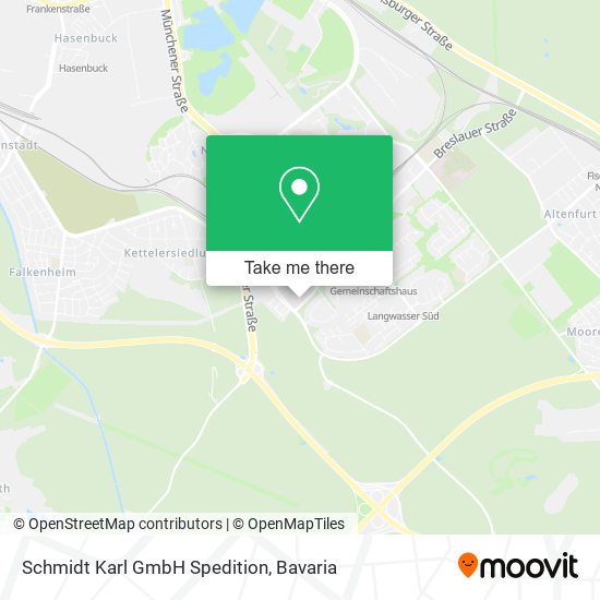 Schmidt Karl GmbH Spedition map