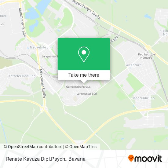 Renate Kavuza Dipl.Psych. map