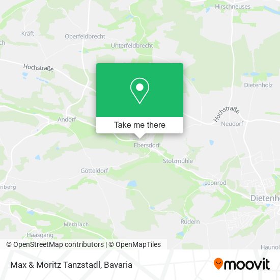 Карта Max & Moritz Tanzstadl