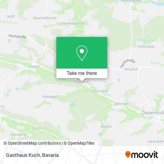 Gasthaus Kuch map