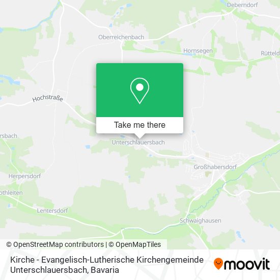 Kirche - Evangelisch-Lutherische Kirchengemeinde Unterschlauersbach map