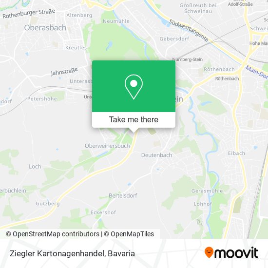 Ziegler Kartonagenhandel map