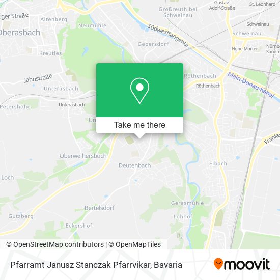 Карта Pfarramt Janusz Stanczak Pfarrvikar