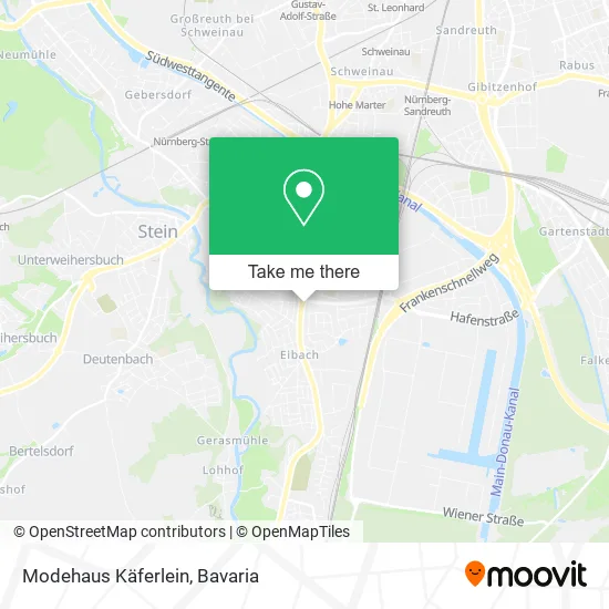 Карта Modehaus Käferlein