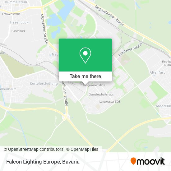 Карта Falcon Lighting Europe