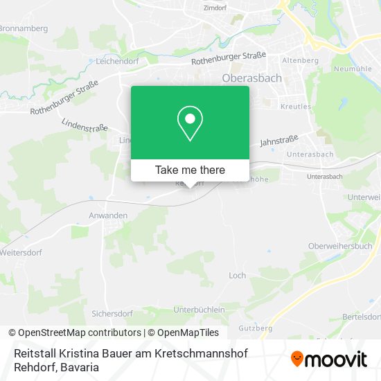 Reitstall Kristina Bauer am Kretschmannshof Rehdorf map