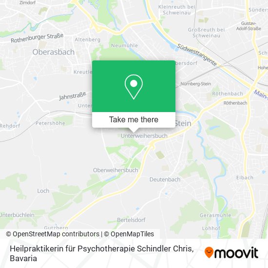 Карта Heilpraktikerin für Psychotherapie Schindler Chris