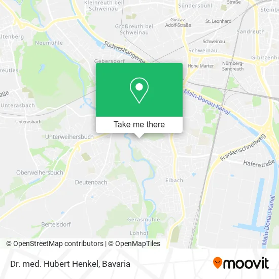 Карта Dr. med. Hubert Henkel