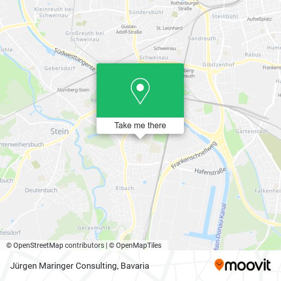 Jürgen Maringer Consulting map
