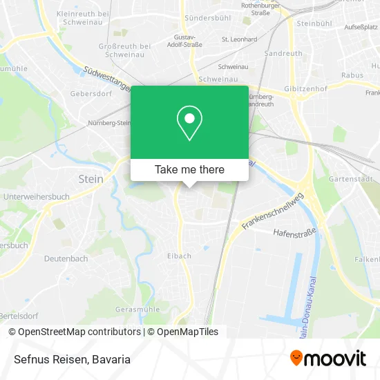 Карта Sefnus Reisen