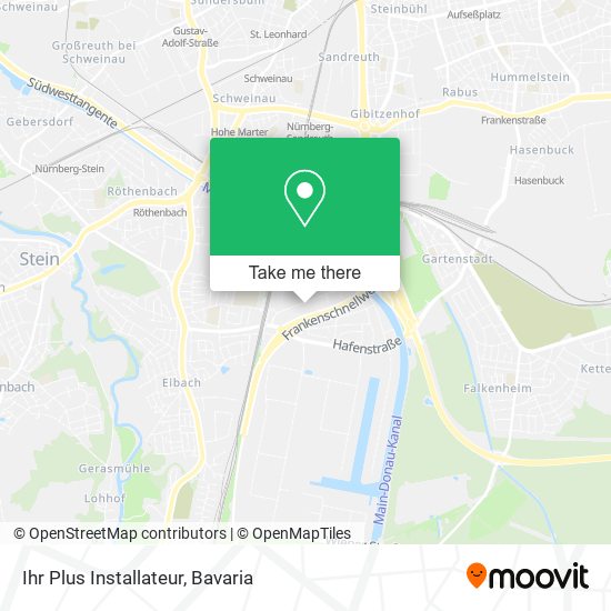 Ihr Plus Installateur map