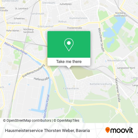 Hausmeisterservice Thorsten Weber map