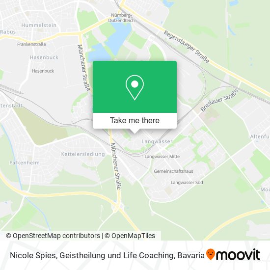 Nicole Spies, Geistheilung und Life Coaching map