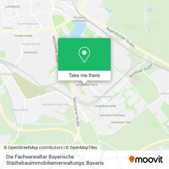 Карта Die Fachverwalter Bayerische Städtebauimmobilienverwaltungs