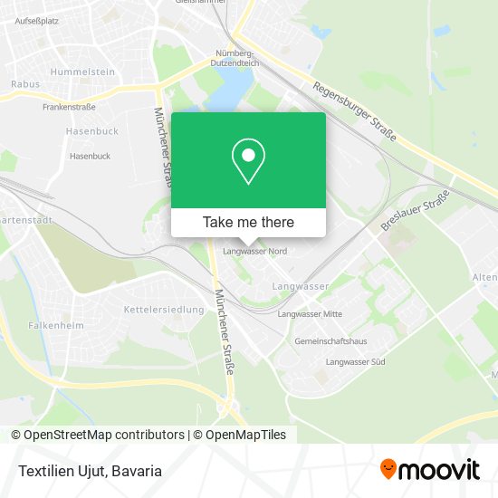 Textilien Ujut map