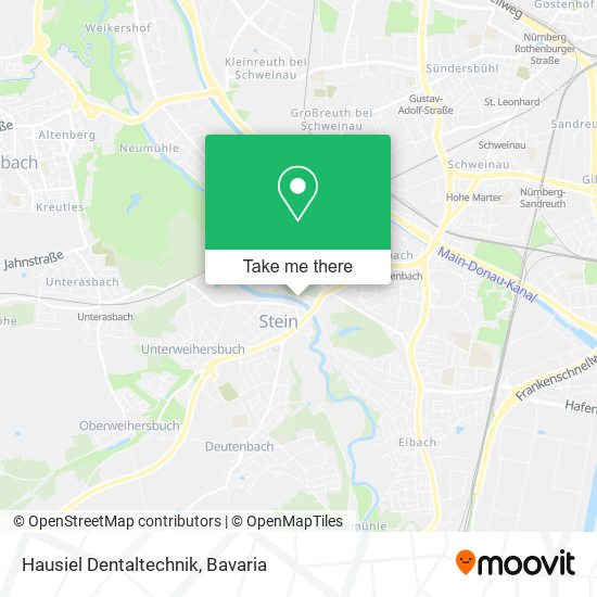 Hausiel Dentaltechnik map