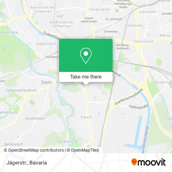 Карта Jägerstr.