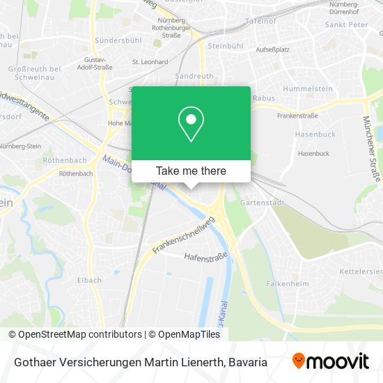 Gothaer Versicherungen Martin Lienerth map