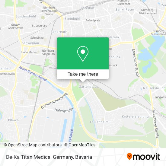 Карта De-Ka Titan Medical Germany