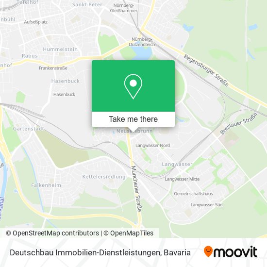 Deutschbau Immobilien-Dienstleistungen map
