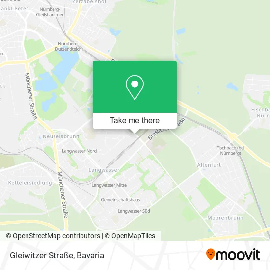 Карта Gleiwitzer Straße