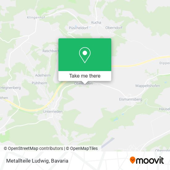Metallteile Ludwig map