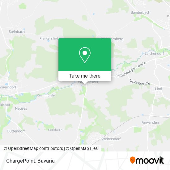 ChargePoint map