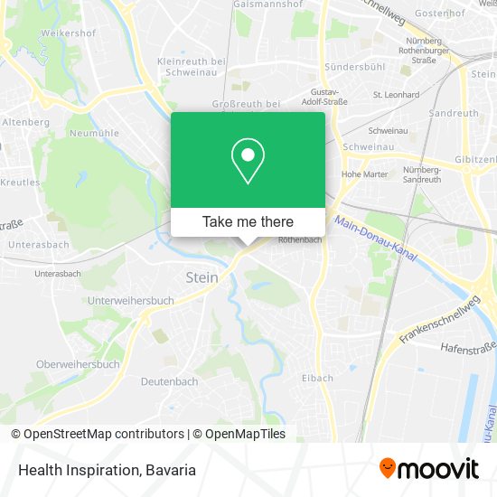 Health Inspiration map