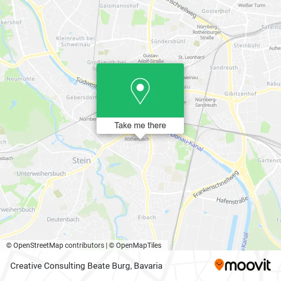 Creative Consulting Beate Burg map