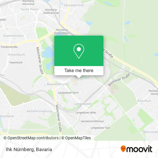 Ihk Nürnberg map