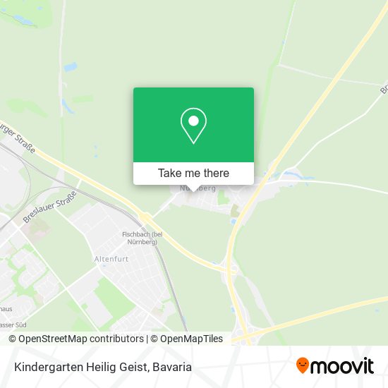 Kindergarten Heilig Geist map