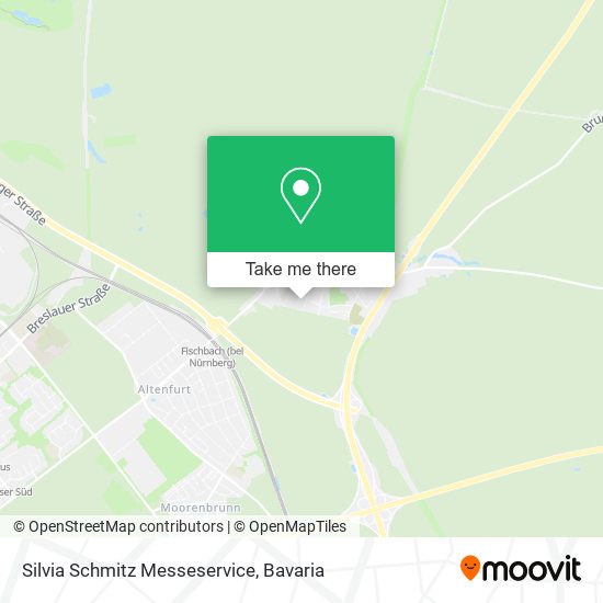 Silvia Schmitz Messeservice map