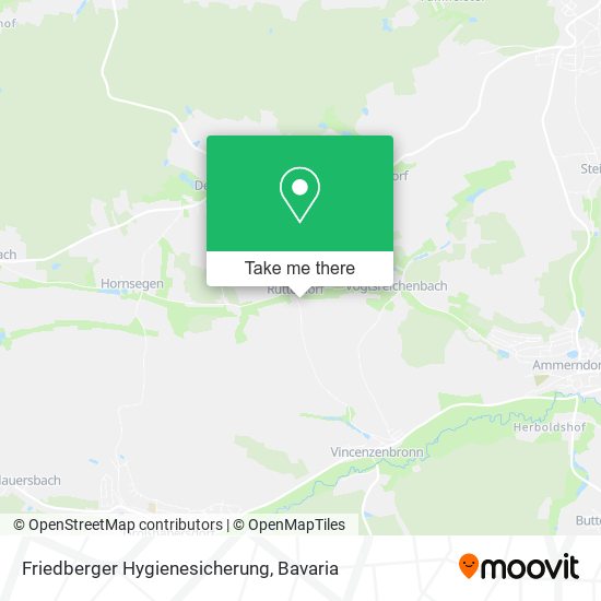 Карта Friedberger Hygienesicherung