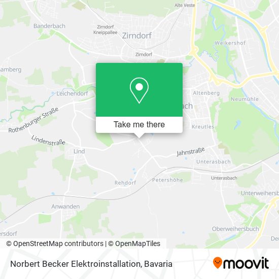 Карта Norbert Becker Elektroinstallation