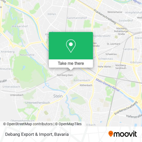 Debang Export & Import map