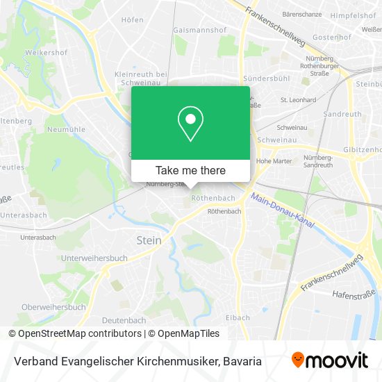 Verband Evangelischer Kirchenmusiker map