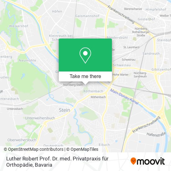 Luther Robert Prof. Dr. med. Privatpraxis für Orthopädie map