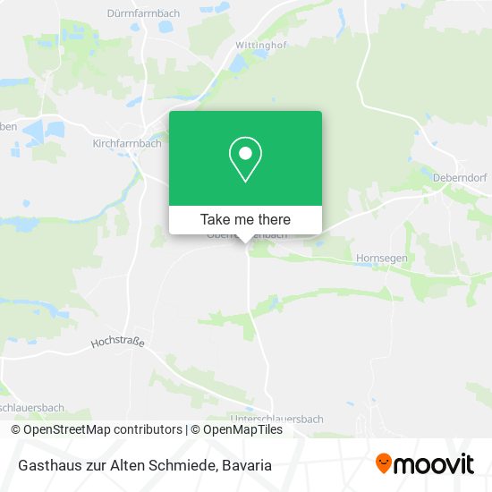 Gasthaus zur Alten Schmiede map