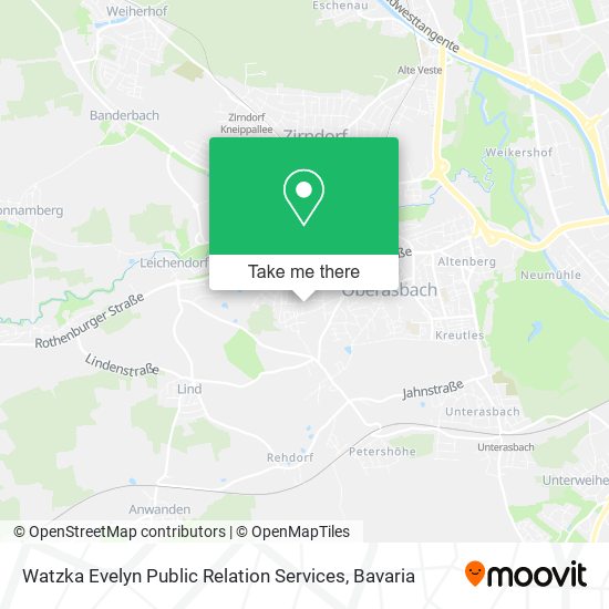 Watzka Evelyn Public Relation Services map