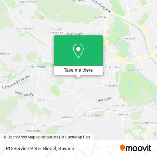 PC-Service Peter Riedel map