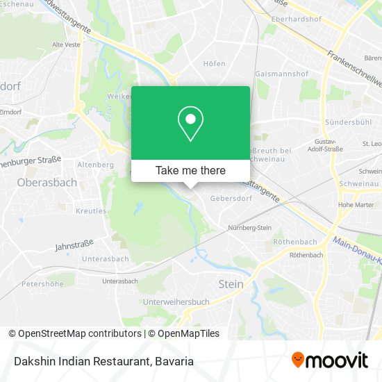 Dakshin Indian Restaurant map