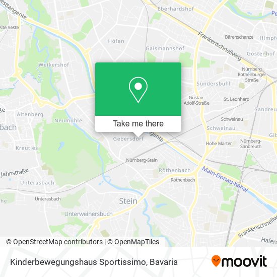 Карта Kinderbewegungshaus Sportissimo