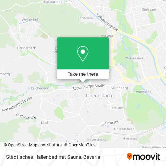 Städtisches Hallenbad mit Sauna map