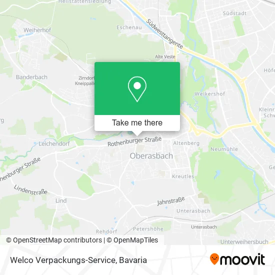 Карта Welco Verpackungs-Service