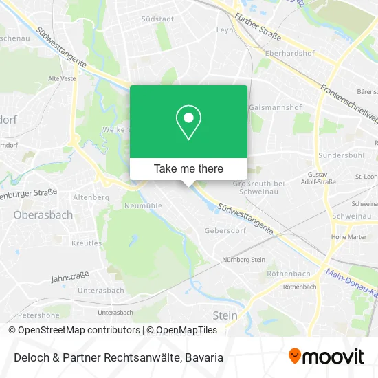 Карта Deloch & Partner Rechtsanwälte