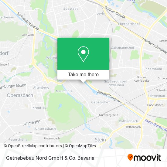 Getriebebau Nord GmbH & Co map