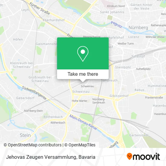 Jehovas Zeugen Versammlung map