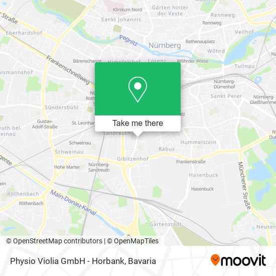 Physio Violia GmbH - Horbank map